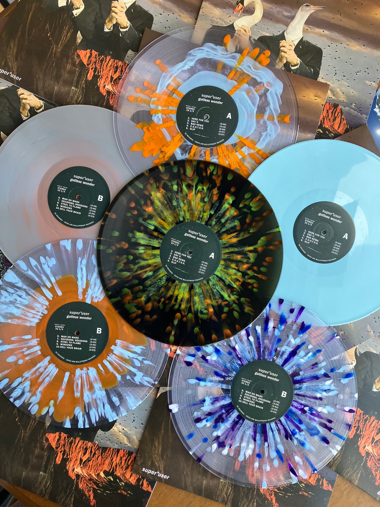 "Gutless Wonder" LP - SUPER BUNDLE - (All Six Variants) + CD