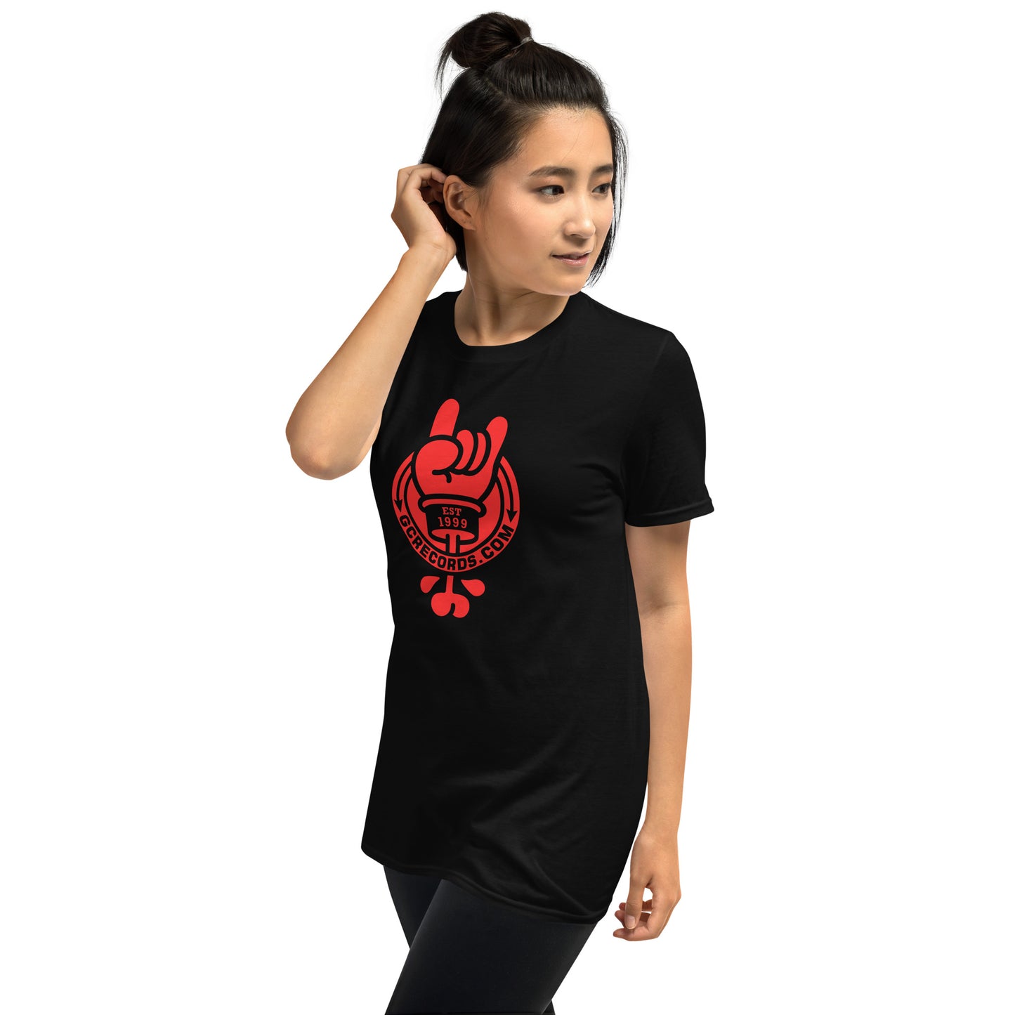 GC Records ALL RED Short-Sleeve Unisex T-Shirt